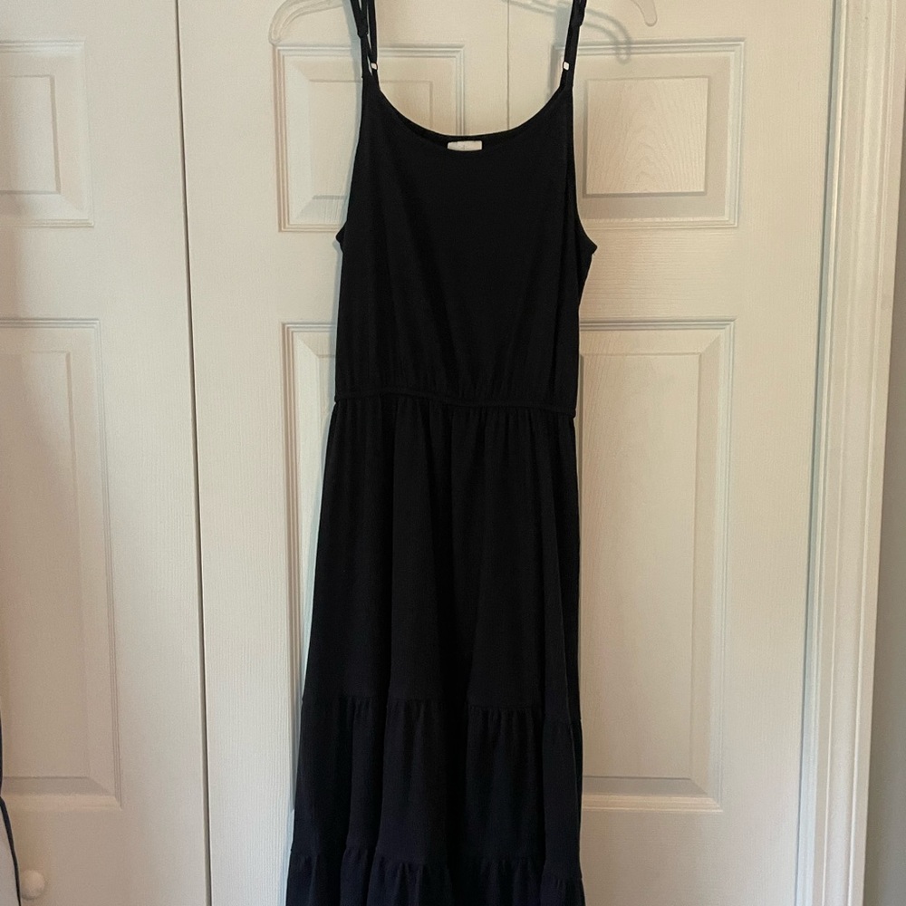 Simple black dress